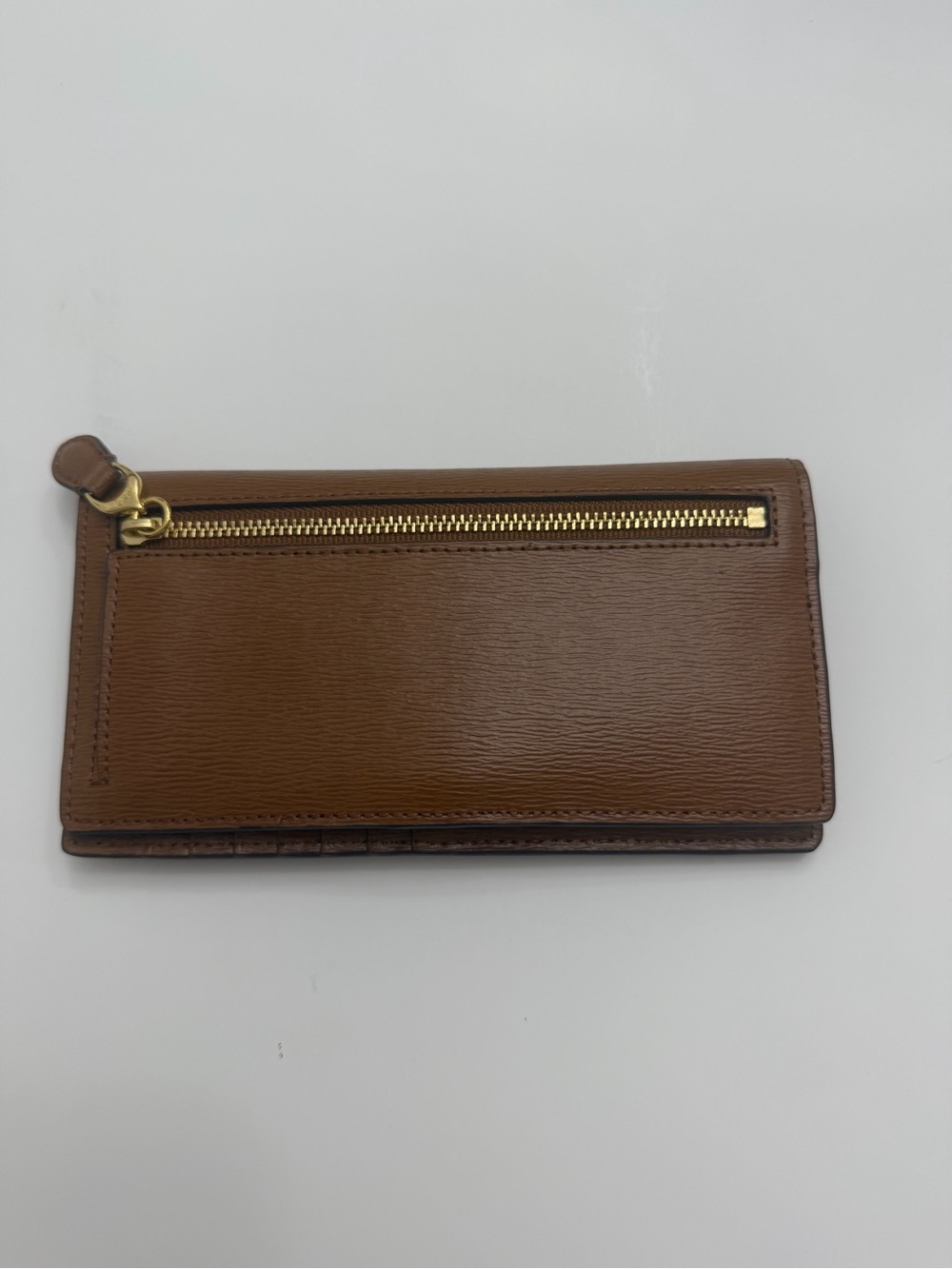 Lauren Ralph Lauren Brown Wallet Gold-Tone Hardware - Picture 3 of 7